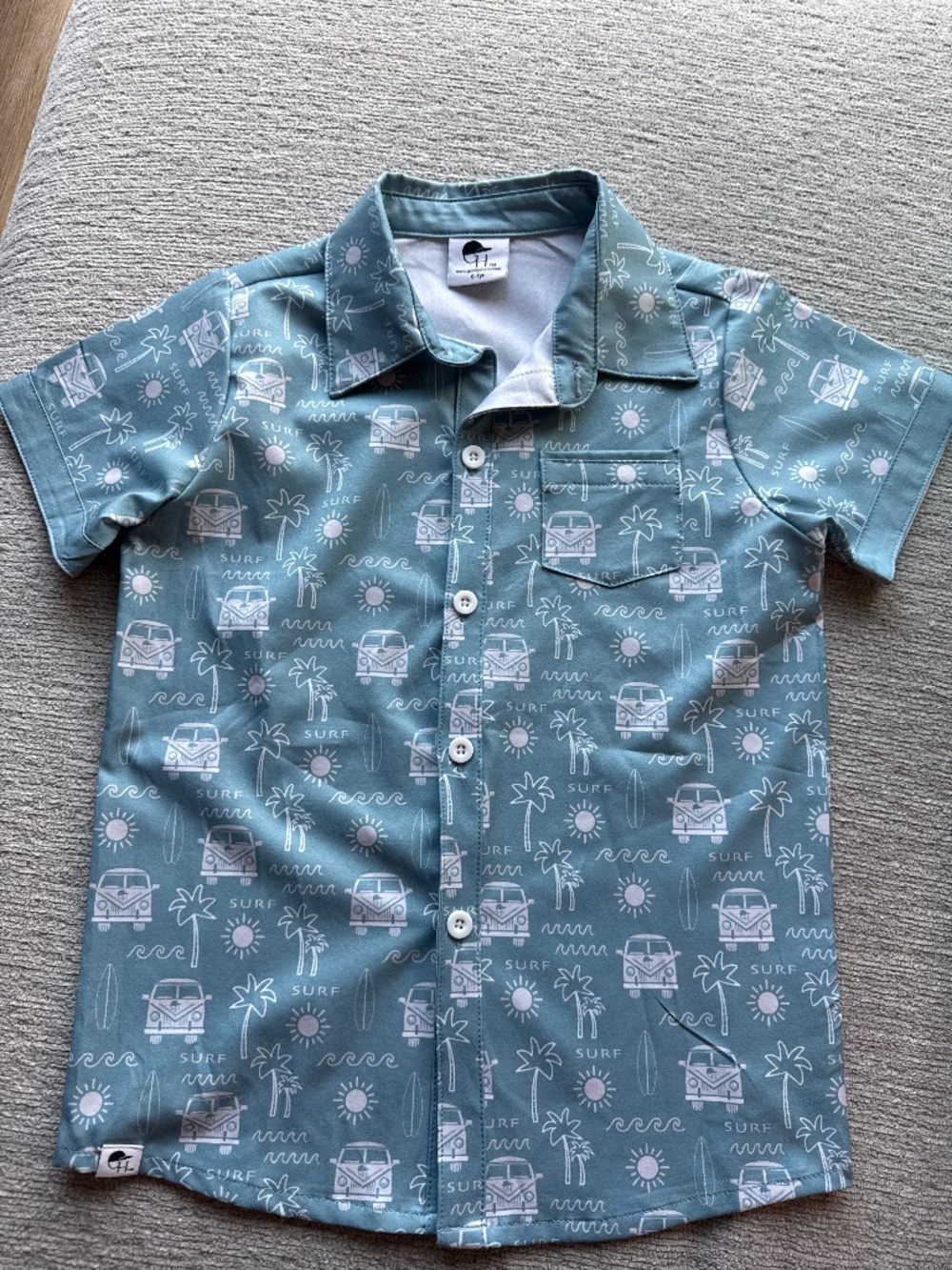 George hats button up shirt